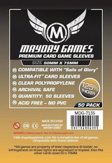 PREMIUM SAILS OF GLORY SLEEVES 50mm X 75mm 50CT (Special Order)