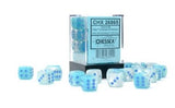 GEMINI 36D6 TURQUOISE WHT/BLUE LUMINARY 12MM (Special Order)