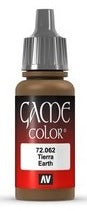 VALLEJO: GAME COLOR EARTH 18ML (Special Order)