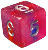 LD UNDERWORLD DICE UV ACTIVATED - DEMI SILVER INK (Special Order)
