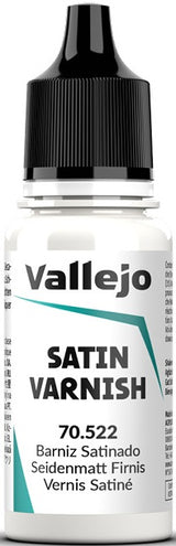 VALLEJO: AUXILIARY PERMANENT SATIN VARNISH (17ML) (Special Order)