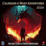 CALENDAR OF MANY ADVENTURES 2024 (Special Order)