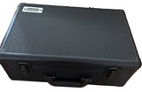 ER GRADED CARD STORAGE BOX HEAVY DUTY 4 ROWS BLACK ALUMINUM (Special Order)