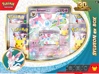 (PRE-ORDER) COMBO OF 2 POKEMON 30TH CELEBRATION SYLVEON EX/ GRENINJA EX BOX
