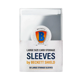 BECKETT SHIELD SLEEVES SEMI-RIGID THICK 50CT (Special Order)