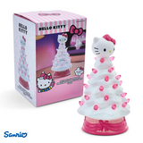 HOLIDAY LIGHT UP CERAMIC CHRISTMAS TREE 6” HELLO KITTY WHITE (Special Order)