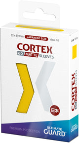 UG SLEEVES CORTEX JAPANESE SIZE MATTE YELLOW 60CT (Special Order)