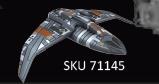 STAR TREK ATTACK WING INTERCEPTOR FIVE BAJORAN EXP (Special Order)
