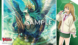 BUSHI SUPPLIES RUBBER PLAYMAT VOL. 8 CFV DIVINEZ DELUXE ARC DESIGN B: MEGUMI & MAGNOLIA PATRIARCH (Special Order)