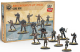 FALLOUT WASTELAND WARFARE BROTHERHOOD OF STEEL CORE SET (PLASTIC) (Special Order)
