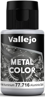 VALLEJO: METAL COLOR SEMI MATE ALUMINIUM (Special Order)