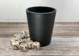 FLEXIBLE DICE CUP BLACK (Special Order)