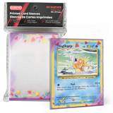 ER SOFT BORDERED CARD SLEEVES PARTY VIBE FRAME 60PK (Special Order)