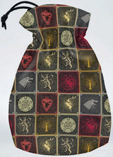 GAME OF THRONES SIGILS PATTERN DICE POUCH (Special Order)