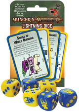 MUNCHKIN WARHAMMER AGE OF SIGMAR LIGHTNING DICE (Special Order)