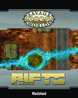 SAVAGE RIFTS MAP: WASTELAND PORTAL & LEY LINE (Special Order)