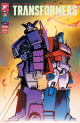 TRANSFORMERS #34 CVR B DANIEL WARREN JOHNSON & MIKE SPICER VAR (Special Order)