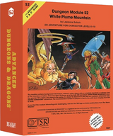 BNG DICE SET - DND CLASSIC MODULE WHITE PLUME MOUNTAIN (Special Order)