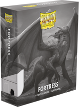 DRAGON SHIELD FORTRESS CARD DRAWERS HORIZONTAL 4 ROW WHITE (Special Order)