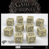 GAME OF THRONES STARK 10XD6 DICE SET (Special Order)