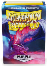 DRAGON SHIELD SLEEVES MATTE PURPLE 100CT (Special Order)
