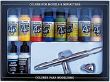 VALLEJO: MODEL AIR BASIC COLORS (10) AND AIRBRUSH (Special Order)