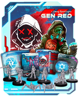 CYBERPUNK RED COMBAT ZONE GEN RED FACTION STARTER (Special Order)