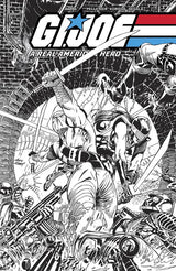 GI JOE A REAL AMERICAN HERO #318 CVR B ANDY KUBERT B&W VAR (Special Order)