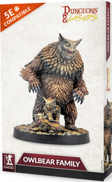 DUNGEONS AND LASERS OWLBEAR FAMILY (Special Order)