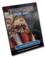 STARFINDER FLIP-MAT CRASHED STARSHIP (Special Order)