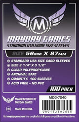 STANDARD USA SLEEVES 56MM X 87MM 100CT (Special Order)