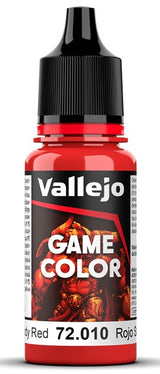 VALLEJO: GAME COLOR BLOODY RED 18ML (Special Order)