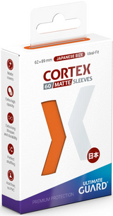 UG SLEEVES CORTEX JAPANESE SIZE MATTE ORANGE 60CT (Special Order)