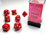 OPAQUE 7-DIE SET RED/WHITE (Special Order)