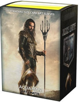 DRAGON SHIELD SLEEVES MATTE JL AQUAMAN 100CT (Special Order)