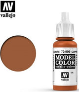 VALLEJO: MODEL COLOR COPPER (17ML) (Special Order)