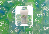 SET OF 7 DICE: DIFFUSION NIXIE'S BROOK (Special Order)