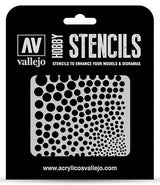 VALLEJO: HOBBY STENCIL CIRCLE TEXTURES (Special Order)