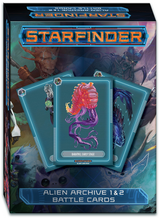 STARFINDER RPG ALIEN ARCHIVE 1 AND 2 BATTLE CARDS (Special Order)