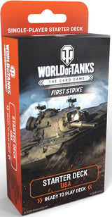 WORLD OF TANKS STARTER DECK USA FIRST STRIKE (Special Order)