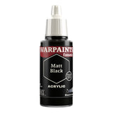 WARPAINTS: FANATIC ACRYLIC MATT BLACK (Special Order)