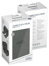 UG TWIN FLIP N TRAY DECK CASE MONOCOLOR GREY 200+ (Special Order)