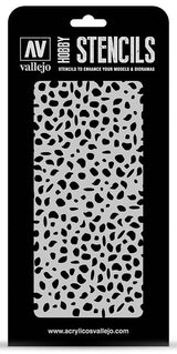 VALLEJO: HOBBY STENCIL LUFTWAFFE WWII SPOTS CAMO (Special Order)