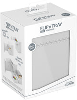 UG FLIP N TRAY DECK CASE MONOCOLOR WHITE 133+ (Special Order)