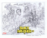 BLACK PANTHER #1 ALEX ROSS 2ND PRINTING SKETCH VAR (Special Order)