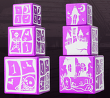 SD HALLOWEEN HAUNTED HOUSE STACKABLE 3D6 SET (Special Order)