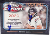 TOPPS CHROME FOOTBALL 2024 BREAKER DELIGHT (Special Order)