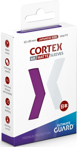 UG SLEEVES CORTEX JAPANESE SIZE MATTE PURPLE 60CT (Special Order)