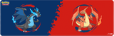 UP PLAYMAT POKEMON TABLE 8FT MEGA CHARIZARD X & MEGA CHARIZARD Y (Special Order)
