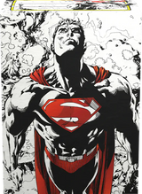 DRAGON SHIELD SLEEVES SUPERMAN CORE RED/WHITE 100CT (Special Order)